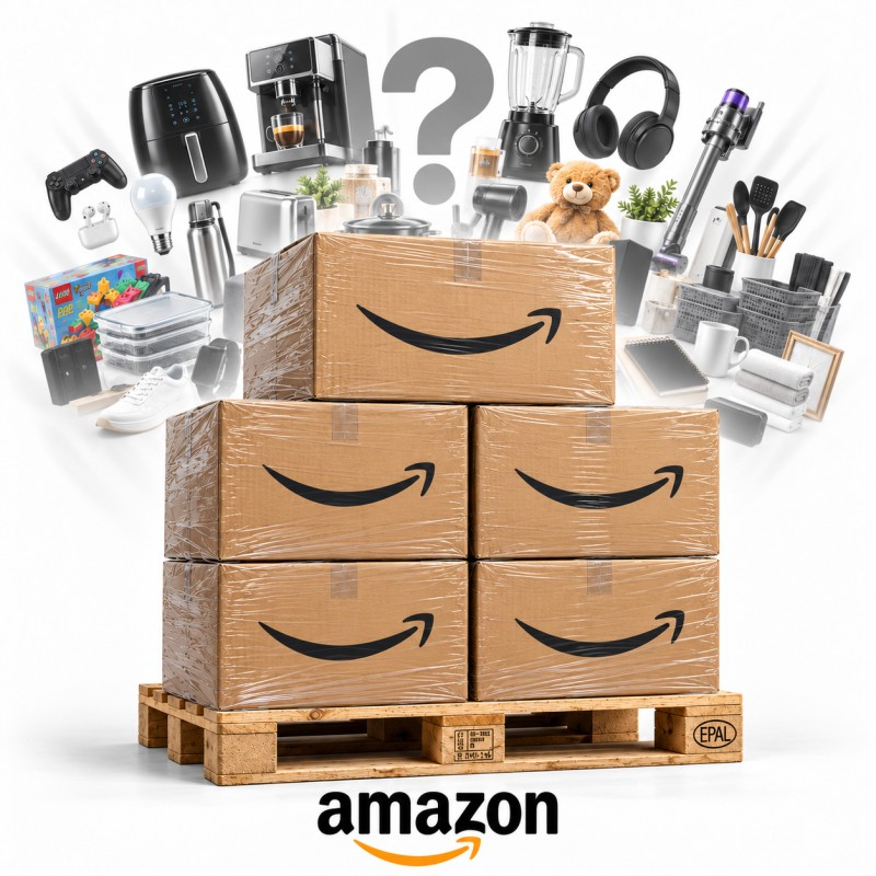 Amazon Returns Mystery Pallet – Unchecked Stock