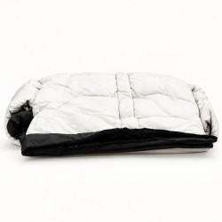BESTSELLER — White padded jacket. Representative image