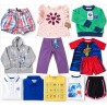 Wholesale children’s summer clothing, assorted lot of 200 garments. Real photo 1