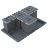 Elletipi Metropolis PTC28 09050 2F C10 PPV - Cubo de Basura de…