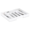 Relaxdays Besteckkasten Schublade Bambus Organizer