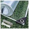 Dulepax Lona transparente, impermeable, de gran resistencia, 450…