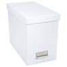 Bigso Box of Sweden 944145544 White Fibre Panel Folder Holder 35 x 18.5 x 27 cm