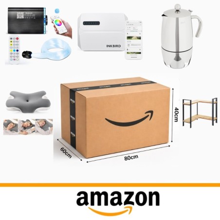 Caja Amazon de devoluciones · Hogar, cocina y mascotas · 22 artículos · spNXT6GPLPD