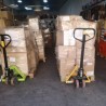 Pallet in magazzino, pronti per il carico
