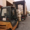 Carga de palets con carretilla en nuestro almacén