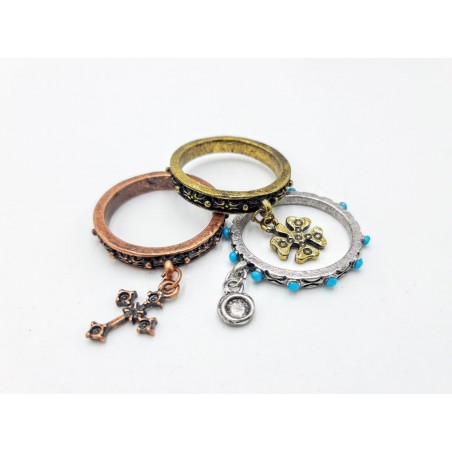 Rhodium Boho Chic Ring