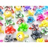 Anillos fimo flores - Pack