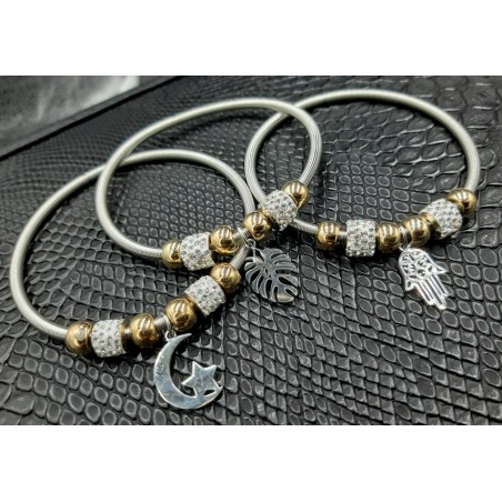 Pulsera de acero - Estilo...