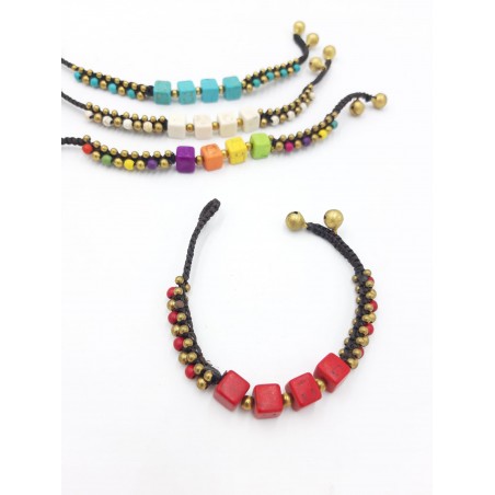 Pulseras boho india con...