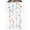 Piercing surtido con expositor – Pack accesorios al por mayor