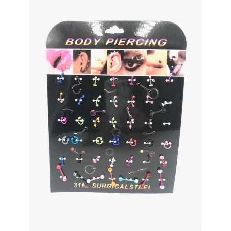Assorted piercing Bijuymoda...