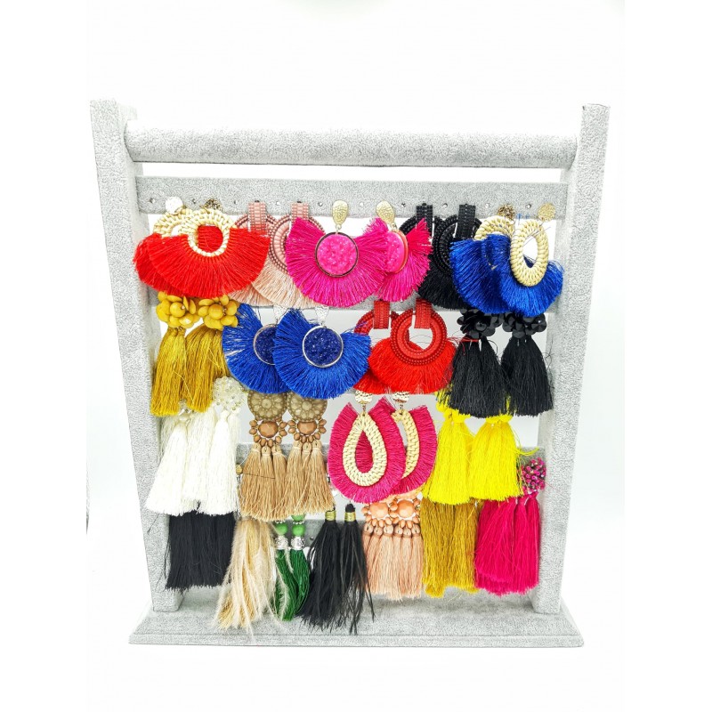 Colors Summer earrings with gift display